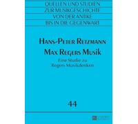 Hans-Peter Retzmann Max Regers Musik (Tascabile)