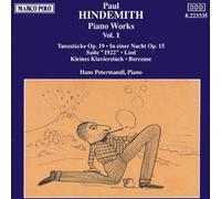 Hans Petermandl HINDEMITH: Piano Works, Vol. 1 (CD)