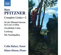 Hans Pfitzner Hans Pfitzner: Complete Lieder - Volume 2 (CD) Album