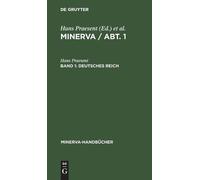Hans Praesent Deutsches Reich (Copertina rigida) Minerva-Handbücher