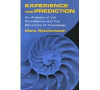 Hans Reichenbach Experience and Prediction (Tascabile)