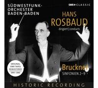 Hans Rosbaud Hans Rosbaud Conducts Bruckner: Sinfonien 2-9 (CD) Box Set