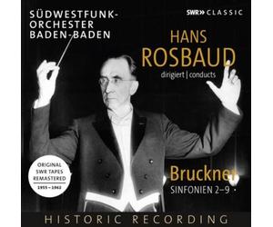 Hans Rosbaud Hans Rosbaud Conducts Bruckner: Sinfonien 2-9 (CD) Box Set