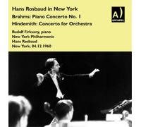 Hans Rosbaud Hans Rosbaud in New York (CD) Album