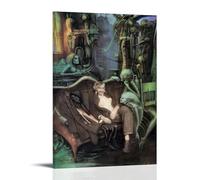 Hans Rudi Giger Alienpainting Poster artistico anti schizzi per soggiorno e camera da letto dipinti da appendere adatti per più scenari senza bisogno di punzonatura facile da installare adatto per