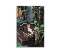 Hans Rudi Giger Alienpainting Poster artistico anti schizzi per soggiorno e camera da letto dipinti da appendere adatti per più scenari senza bisogno di punzonatura facile da installare adatto per