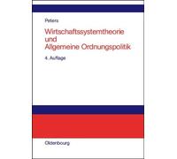 Hans-Rudolf Pet Wirtschaftssystemtheorie und Allgemeine Ordnu (Copertina rigida)