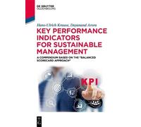 Hans-Ulrich Krause Daya Key Performance Indicators for Sustainable (Tascabile)