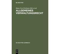 Hans-Uwe Erichsen Allgemeines Verwaltungsrecht (Copertina rigida)