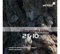 Hans Werner Henze Hans Werner Henze: Symphonies 2 & 10 (CD) Album