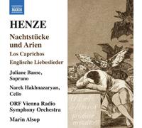 Hans Werner Henze Henze: Nachtstücke Und Arien (CD) Album