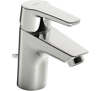 Hansa Polo - Miscelatore monocomando per lavabo con sistema di scarico, cromato 51402293