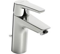 Hansa HANSAPOLO Miscelatore monocomando per lavabo, 6 l/min., con scarico a scomparsa, bocca 110 mm, 5148229300066 - 51502293