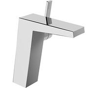 Hansa 57692103 7836523 Loft - Miscelatore per lavabo, a leva, piatto, con tubo in rame, colore: Cromato