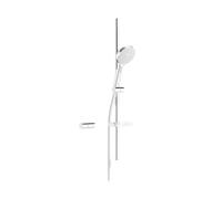 Hansa Activejet set doccia con asta saliscendi, 3 tipi di getto, 84370130, Activejet cromo/grigio [Rubinetteria Bagno > Set Doccia]