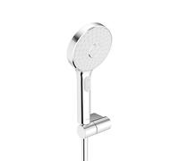 Hansa Activejet set doccia con supporto, 3 tipi di getto, 84380133, Activejet cromo/grigio [Rubinetteria Bagno > Set Doccia]