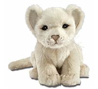 HANSA Animal - Peluche a forma di leone, 18 cm, colore: Bianco