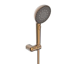 Hansa Aurelia set doccia con supporto, 3 tipi di getto, 4717012081, Aurelia bronzo spazzolato [Rubinetteria Bagno > Set Doccia]