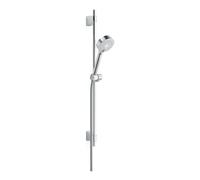 Hansa Basicjet set doccia con asta saliscendi, 3 tipi di getto, 44780233, Basicjet cromo [Rubinetteria Bagno > Set Doccia]