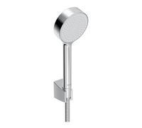Hansa Basicjet set doccia con supporto, 1 tipo di getto, 44680113, Basicjet cromo [Rubinetteria Bagno > Set Doccia]