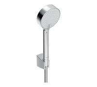 Hansa Basicjet set doccia con supporto, 3 tipi di getto, 44680133, Basicjet cromo [Rubinetteria Bagno > Set Doccia]