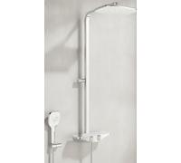 HANSA Colonna doccia con soffione HANSAEMOTION 5865 3 getti DN15 Cromo/Bianco, 5