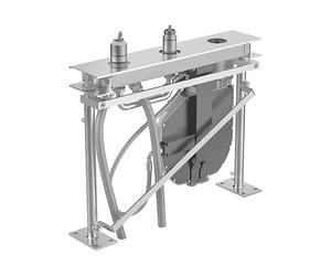 Hansa Compact corpo di installazione bordo piastrelle 3 fori per bocca di erogazione vasca distante, 53010300, Compact [Rubinetteria Bagno > Accessori di Montaggio per Rubinetteria Bagno]