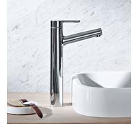 Hansa Designo Style rubinetto lavabo con corpo del rubinetto rialzato, 51692283, Designo Style cromo [Rubinetteria Bagno > Rubinetteria Lavabo]
