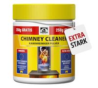 HANSA Detergente per camino, polvere extra forte, 750 g, concentrato, certificato UE, ultra efficace per camino, per forno e camino, tutti i tubi, incluso acciaio inox