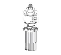 Hansa deviatore - ripristino automatico doccia/vasca, 59914116, Universal [Rubinetteria Bagno > Ricambi Rubinetteria Bagno]