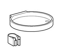 Hansa elemento di supporto per set di rinnovamento per set aste a parete Viva, 59913983, Universal [Rubinetteria Bagno > Ricambi Rubinetteria Bagno]