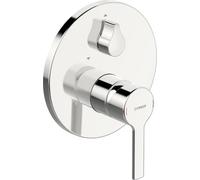 Hansa - Funktionseinh. con la Regolazione della Leva Simple Round Bath 3.5 8384 Chrome, 83843573