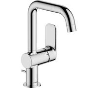 HANSA HANSABASIC Mitigeur de lavabo, avec vidage, bec pivotant, bec 150mm, chrome, 55552243, 55552243