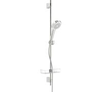 HANSA HANSABASICJET Style set doccia con asta a parete, montaggio a parete, 1...