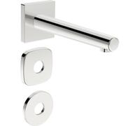 HANSA HANSADESIGNO Style Bec déverseur pour baignoire, 212 mm, rosace ronde/carrée/soft edge, saillie 195 mm, 51162180, 51162180