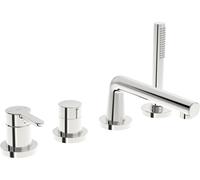 Hansa HANSADESIGNO Miscelatore per vasca Style, 4 fori, sporgenza 190 mm, 53122063 - 53122063