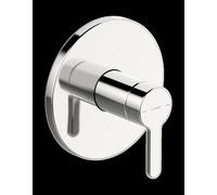 HANSA HANSADESIGNO Style Set de finition pour mitigeur de douche, encastré, rosace ronde, 81109563, 81109563