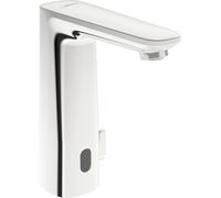 HANSA HANSAELECTRA Mitigeur de lavabo, 230/9 V, Bluetooth, avec capteur, saillie 118mm, chrome, 93002009, 93002009