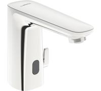 HANSA HANSAELECTRA Mitigeur de lavabo, 3 V, Bluetooth, saillie 117mm, chrome, 92002219, 92002219