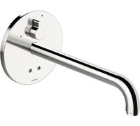 HANSA HANSAELECTRA Mitigeur de lavabo, Bluetooth, sans contact, saillie 310 mm, température réglable, 81812129, 81812129