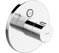 HANSA HANSAELECTRA Robinet de douche, montage mural, fonctionnement sur pile, Bluetooth, 3 V, chrome, 81919009, 81919009