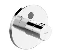 HANSA HANSAELECTRA Robinet de douche, sans contact, à pile, montage mural, chrome, 81909001, 81909001