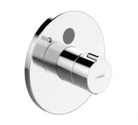 HANSA HANSAELECTRA robinet de douche, sans contact, montage mural, 12 V, chrome, 80909001, 80909001
