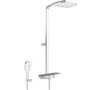 Hansa Sistema doccia Hansaemotion, Thermo cool, tecnologia anti-calcare, sporgenza 401 mm, max. 80C, 58650171, Colorazione: Cromo/Grigio - 5865017184