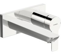 HANSA HANSALIGNA Set de finition Mitigeur de lavabo, encastré, rosace carrée, saillie : 190mm, 44892183, 44892183