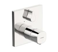 Hansa HANSALIVING 81149562 - Kit di Montaggio Pronto per Il Montaggio/Batteria termostatica per Vasca da Bagno, Cromato