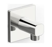 HANSA HANSALIVING arco di collegamento a parete, quadrato, cromo, 51180180