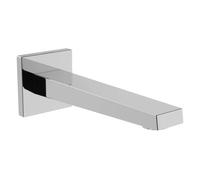 HANSA HANSALOFT Bec déverseur pour baignoire, au choix avec rosace ronde/carrée, saillie : 197mm, 57652100, 57652100, Colorazione: cromo