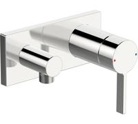 HANSA HANSALOFT robinetterie de douche, set de finition, encastré, dispositif de sécurité, saillie 60mm, chrome, 57639583, 57639583