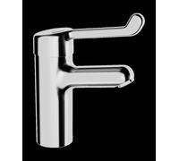 HANSA HANSAMEDIPRO protec Mitigeur de lavabo, levier de sécurité, saillie 120 mm, chromé, 01712192, 01712192